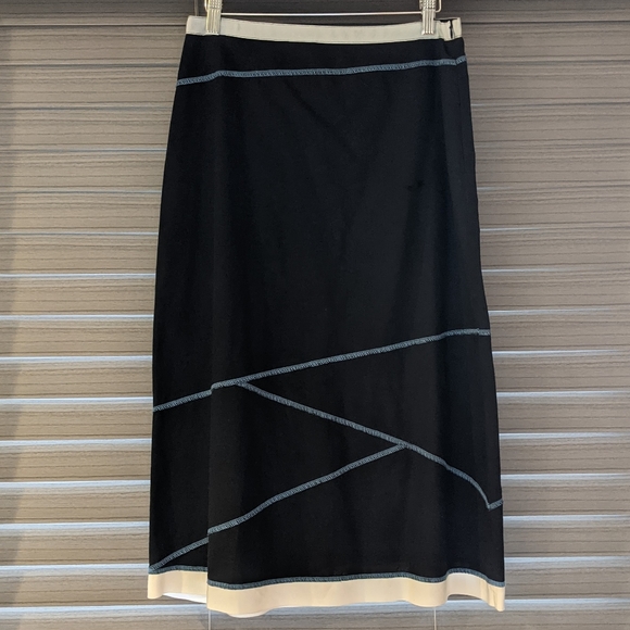 Neesh by B.A.R. Dresses & Skirts - Neesh by B.A.R. Cotton Navy Skirt Medium